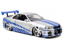 FAST & FURIOUS - 02 NISSAN SKYLINE GT-R 1:24