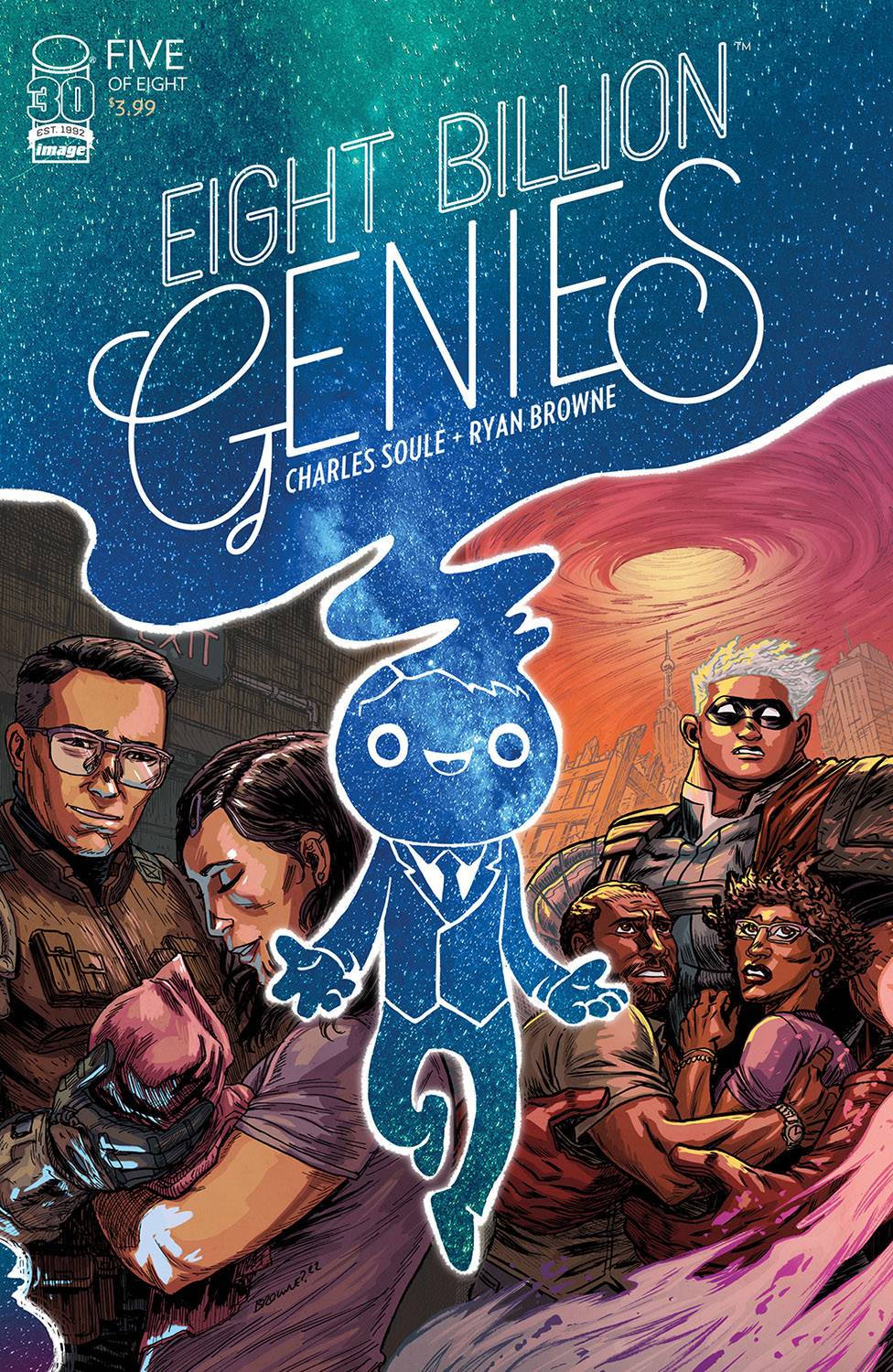 EIGHT BILLION GENIES #5 (OF 8) Cover A BROWNE (MR) – Impact Comics