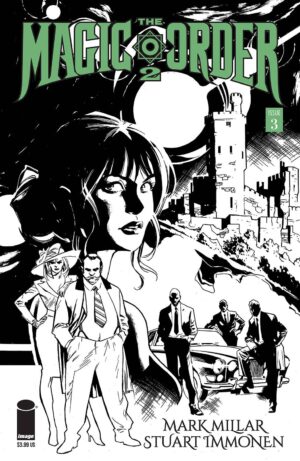 MAGIC ORDER 2 #3 (of 6) Cover B IMMONEN B&W (MR)