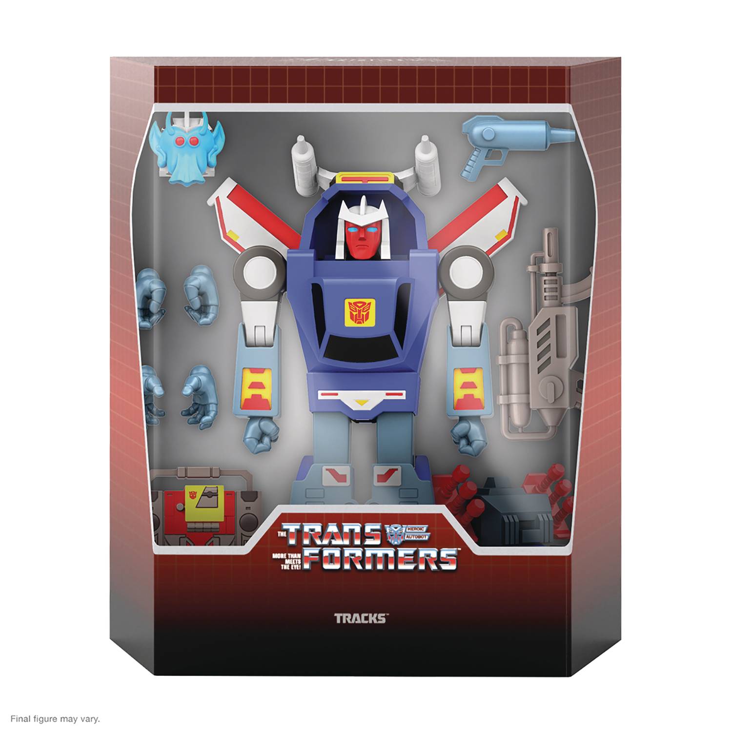 TRANSFORMERS Ultimates TRACKS (G1 Cartoon) AF Impact Comics