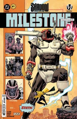 MILESTONE UNIVERSE THE SHADOW CABINET #1 (of 4) Cover C SEAN GORDON MURPHY CARD STOCK