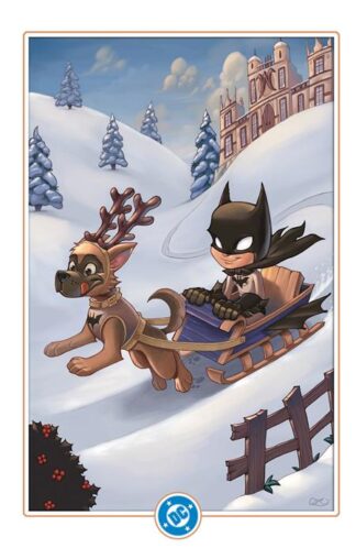 BATMAN #155 Cover G CHRISSIE ZULLO DC WINTER WONDERLAND CARD STOCK