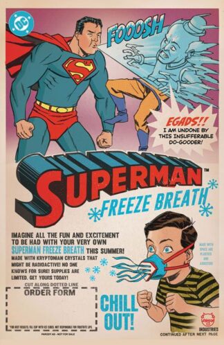 SUPERMAN #25 Variant 1:25 DAVE JOHNSON CARD STOCK Cover