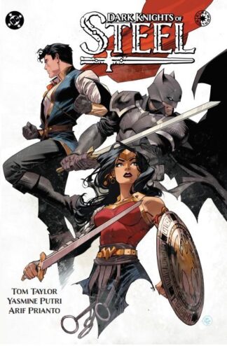 DARK KNIGHTS OF STEEL The Deluxe Edition HC DM Exclusive DAN MORA Cover