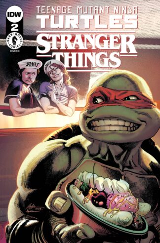 TMNT X STRANGER THINGS #2 Variant 1:50 ALBUQUERQUE Cover
