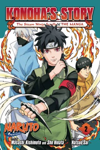 NARUTO KONOHA'S STORY Steam Ninja Scrolls Manga Vol 02