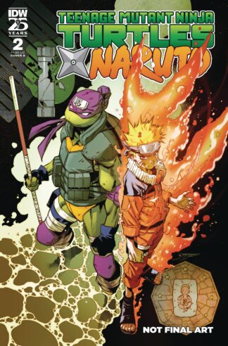 TEENAGE MUTANT NINJA TURTLES X NARUTO #2 Cover A JIMÉNEZ