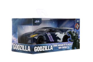HOLLYWOOD RIDES 1:32 GODZILLA HWR Ben Sopra Nissa GT-R Diecast Vehicle