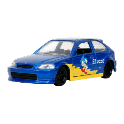 SONIC THE HEDGEHOG - 1:32 Honda Civic Type-R Diecast Vehicle - Image 2