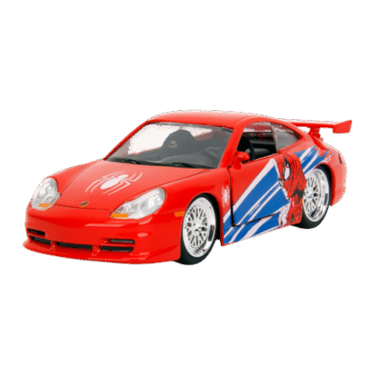 MARVEL - 1:32 SPIDER-MAN PORSCHE 911 GT3 RS(996) Diecast Vehicle - Image 2