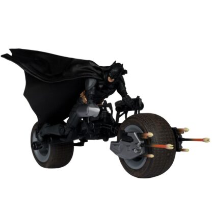 DC Multiverse BATMAN DARK KNIGHT Batpod w/ Batman Action Figure Set