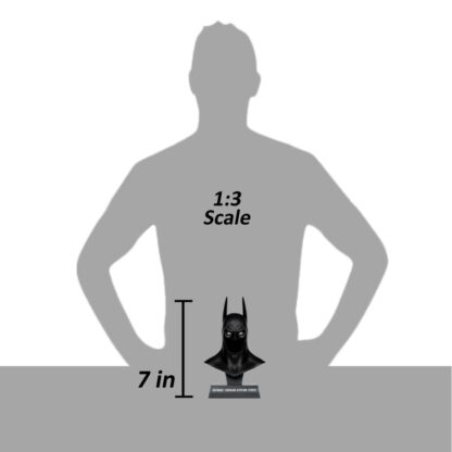 DC - BATMAN Cowl 1:3 Scale Prop Replica (Arkham Asylum) - Image 3
