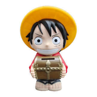 ONE PIECE - LUFFY Figural PVC Bank