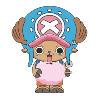 ONE PIECE - CHOPPER Figural PVC Bank