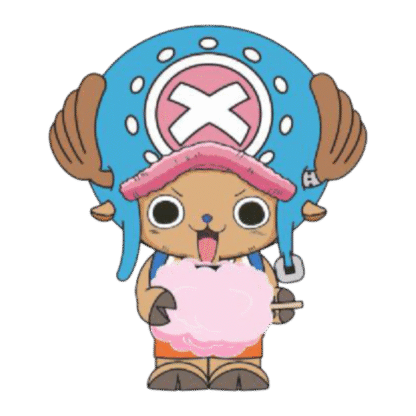ONE PIECE - CHOPPER Figural PVC Bank