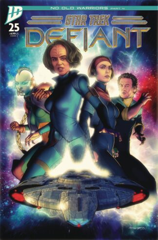 STAR TREK DEFIANT #25 Cover A UNZUETA