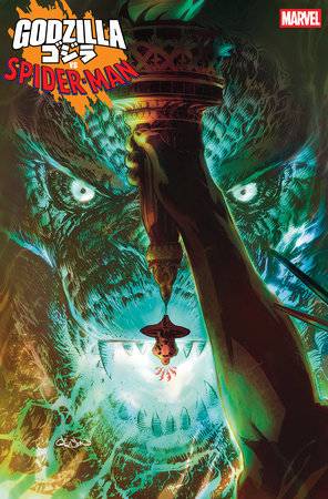 GODZILLA vs SPIDER-MAN #1 Variant PATRICK GLEASON FOIL Cover
