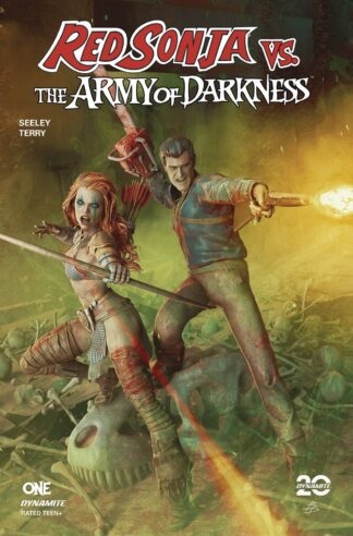 RED SONJA vs AOD #1 Variant 1:10 BARENDS FOIL Cover