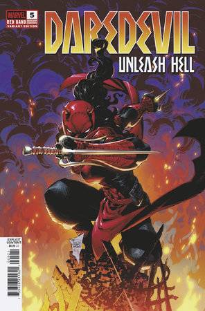 DAREDEVIL Unleash Hell Red Band #5 Variant PHILIP TAN Cover [POLYBAGGED]