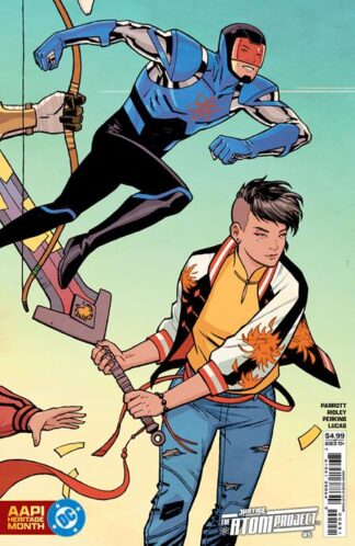 JUSTICE LEAGUE The Atom Project #5 (of 6) Cover D CLIFF CHIANG AAPI HERITAGE MONTH CONNECTING CARD STOCK