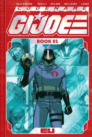 CODENAME GI JOE DLX Edition HC Book 01 Dm Exclusive ANDREA MILANA & ANNALISA LEONI SPOT FOIL Cover