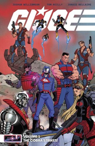 GI JOE TP Vol 01 The Cobra Strikes DM Exc TOM REILLY RED Cover
