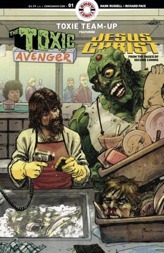 TOXIE TEAM UP #1 (of 5) Variant 1:3 RICHARD PACE UNLOCK Cover (MR)