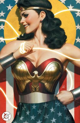 NEW HISTORY OF THE DC UNIVERSE #1 (of 4) Variant STANLEY ARTGERM LAU FOIL Cover