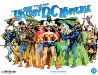 NEW HISTORY OF THE DC UNIVERSE #1 (of 4) Variant RYAN SOOK WRAPAROUND FOIL Cover