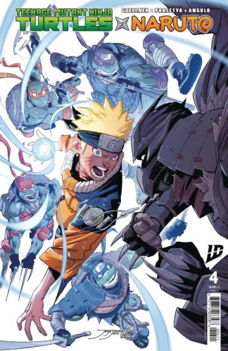 TEENAGE MUTANT NINJA TURTLES X NARUTO #4 Cover A JIMENEZ