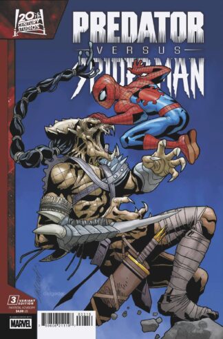 PREDATOR vs SPIDER-MAN #3 Variant 1:25 SALVADOR LARROCA Cover