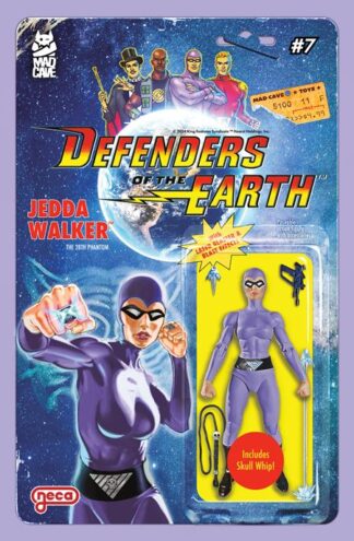 DEFENDERS OF THE EARTH #7 (of 8) Cover B DJORDJE DJOKOVIC ACTION FIGURE