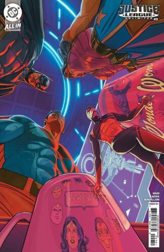 JUSTICE LEAGUE Unlimited #09 Variant 1:25 NIMIT MALAVIA CARD STOCK Cover (WE ARE YESTERDAY)