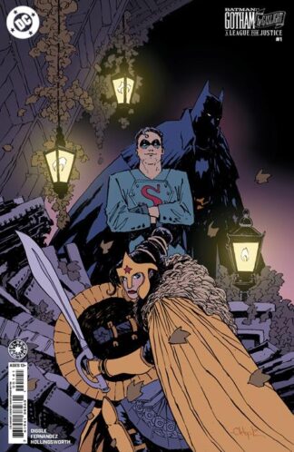 BATMAN Gotham by Gaslight A League For Justice #1 (of 6) Variant 1:25 CHRISTOPHER MITTEN CARD STOCK Cover