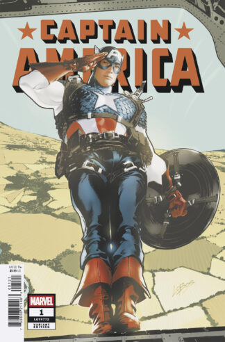 CAPTAIN AMERICA #1 Variant PABLO VILLALOBOS Cover (2025)