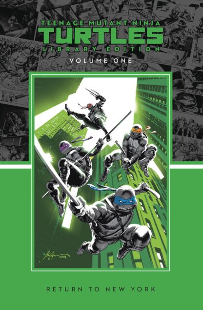 TEENAGE MUTANT NINJA TURTLES Vol 01 Return to New York HC Library Editon