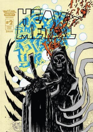 HEAVY METAL MAGAZINE #02 Cover D JIM MAHFOOD MASSIVE SELECT EXCLUSIVE (MR)