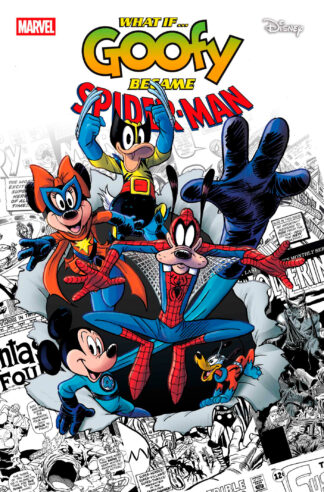 MARVEL & DISNEY WHAT IF Goofy Became Spider-Man #1 Variant ANDREA FRECCERO Cover