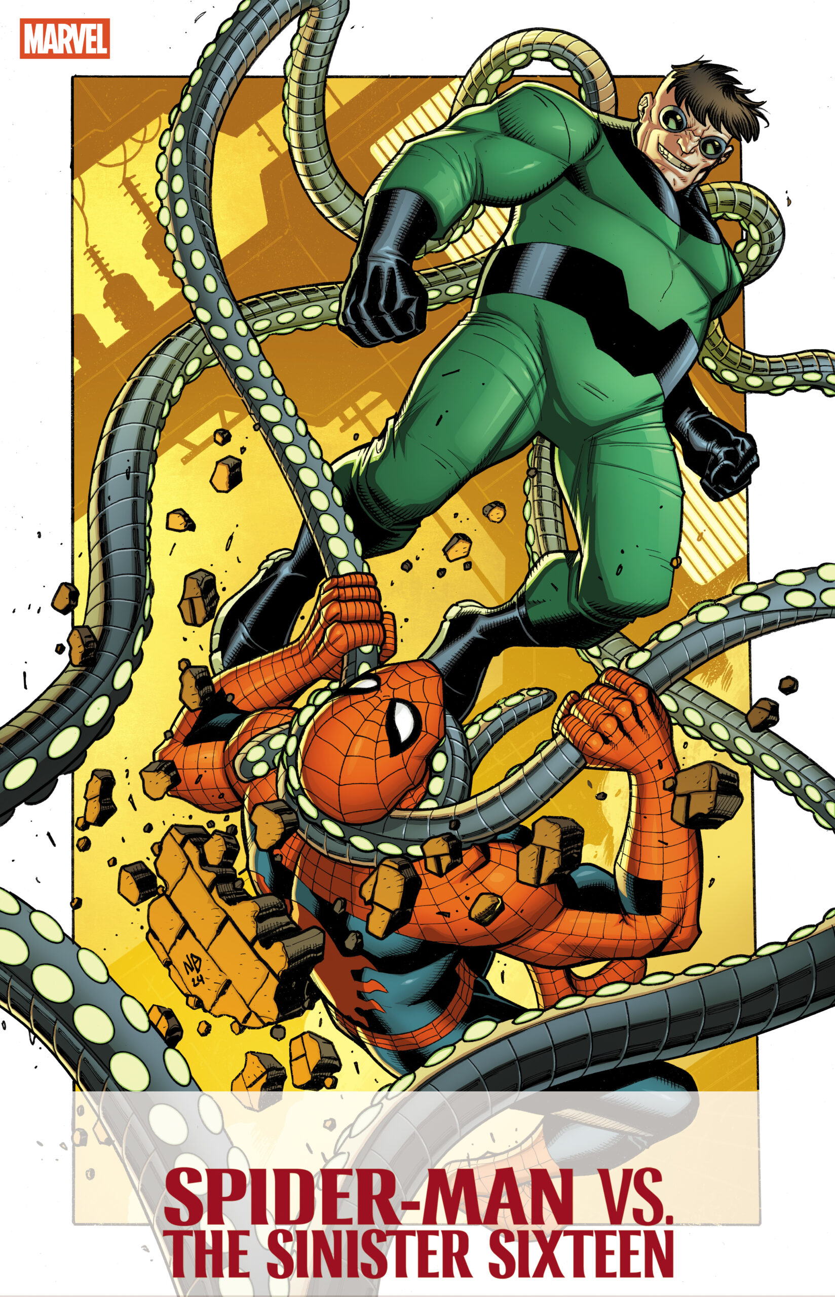 SPIDER-MAN vs THE SINISTER SIXTEEN #1 Variant NICK BRADSHAW Cover