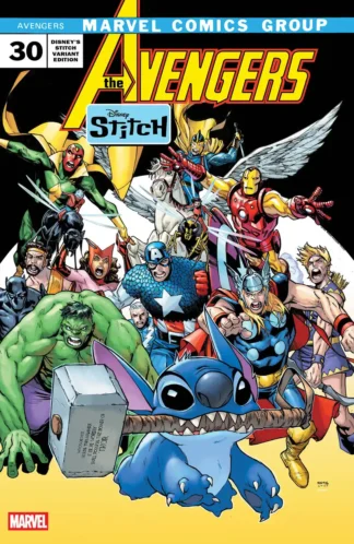 AVENGERS #30 Variant HUMBERTO RAMOS DISNEY STITCH Cover